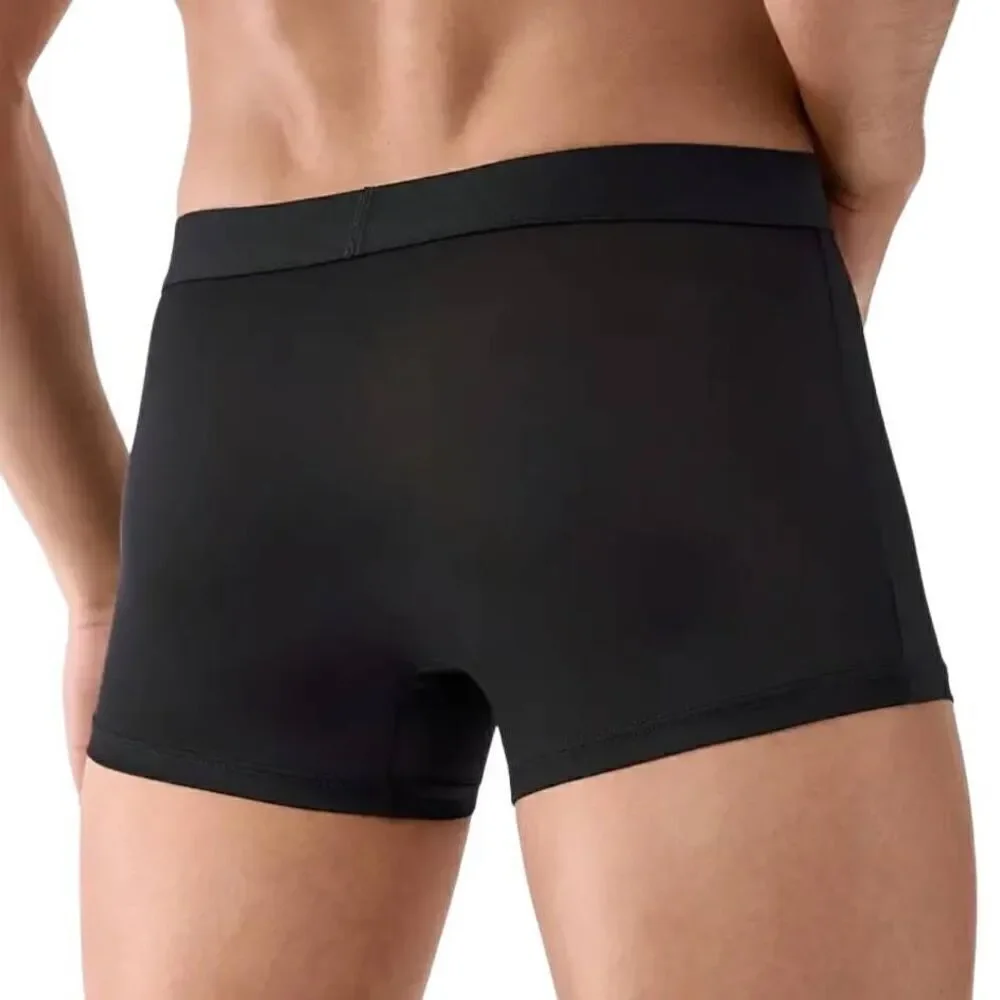 Kiss Me Lips Comfort Stretch Boxer Brief Large -J